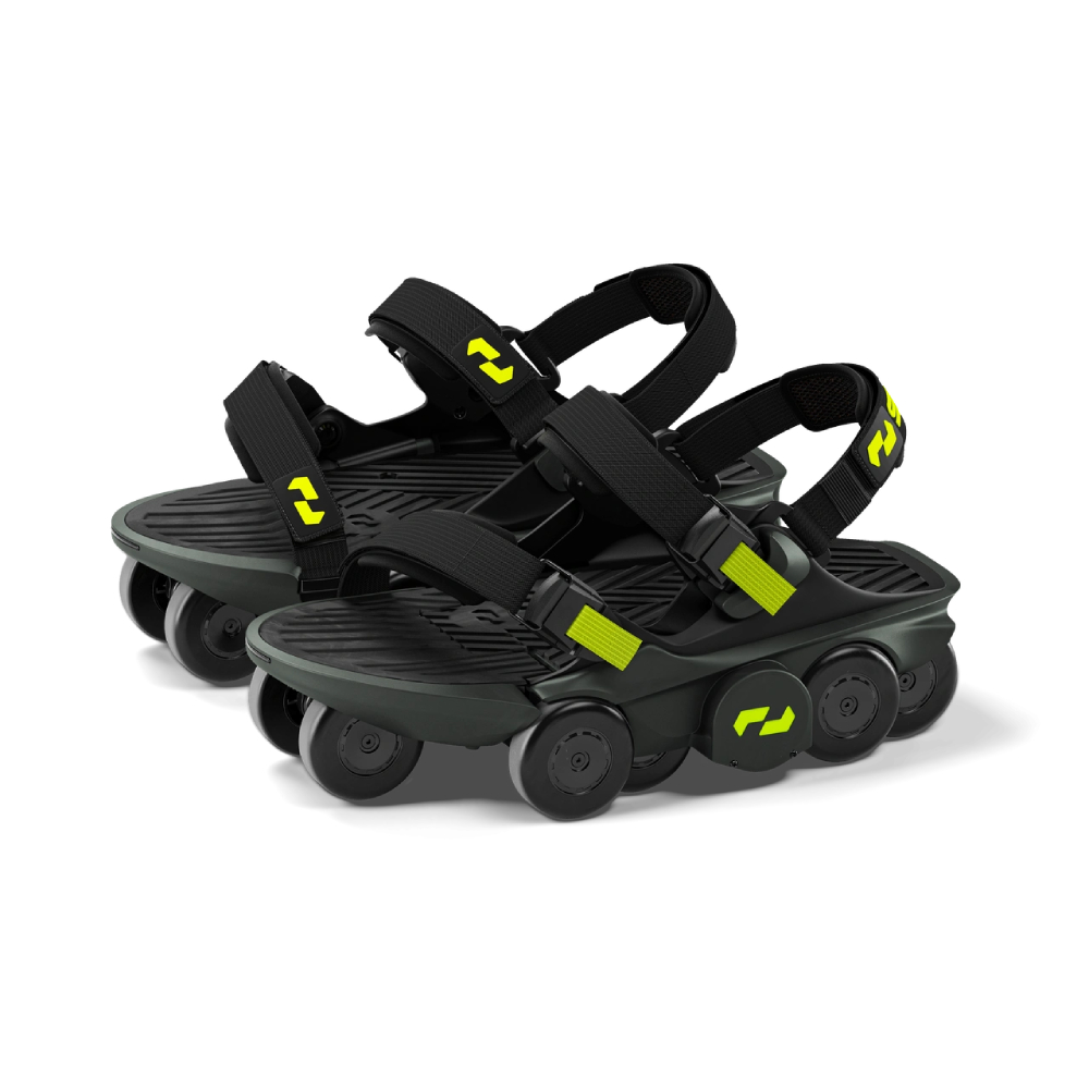 Умные сандалии с колесами. Moonwalkers